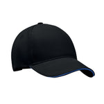 Casquette 5 panneaux 260 gr/m