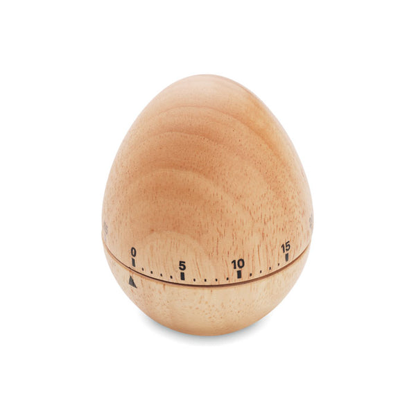Minuteur en bois de pin
