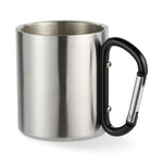 Mug acier et anse mousqueton
