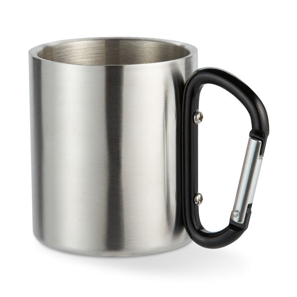 Mug acier et anse mousqueton