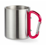 Mug acier et anse mousqueton