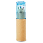 Tube de 6 crayons de couleur