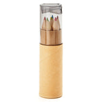 Tube de 6 crayons de couleur