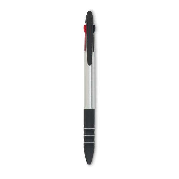 Stylo bille stylet 3 couleurs
