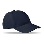 Casquette 6 panneaux 160 gr/m