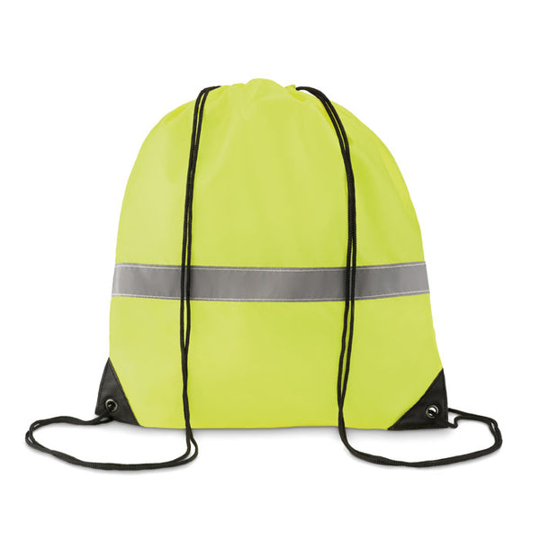 Sac à cordons avec bandes réfl