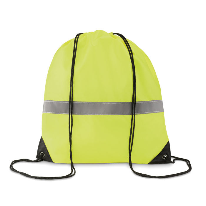 Sac à cordons avec bandes réfl