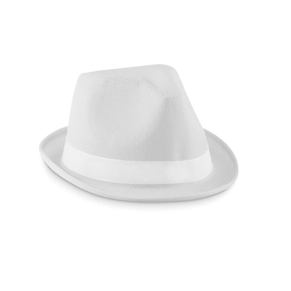 Chapeau de couleur en polyester