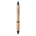 Stylo bille en ABS et bambou