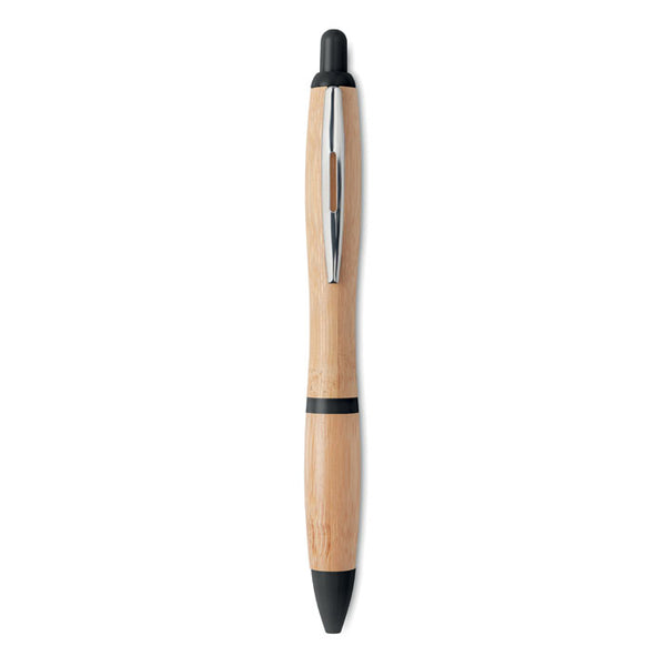 Stylo bille en ABS et bambou