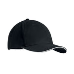 Casquette 6 panneaux 270 gr/m