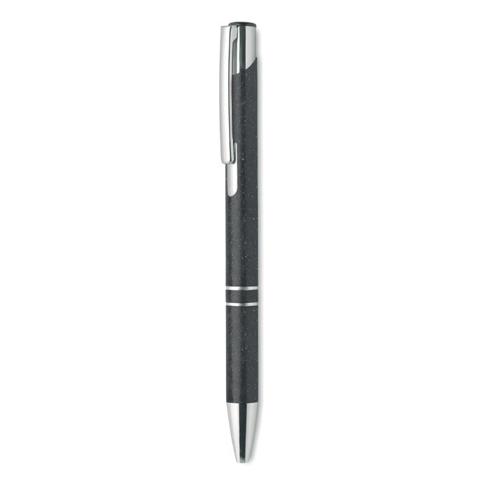 Stylo poussoir blé paille ABS