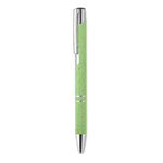 Stylo poussoir blé paille ABS