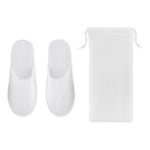 Paire de pantoufles & pochette