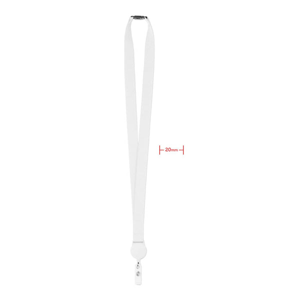 Lanyard avec badge extensible