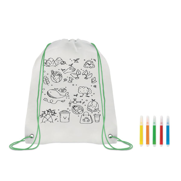 Sac à cordon non tissé