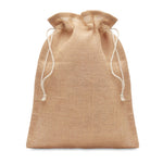 Petit sac cadeau en jute