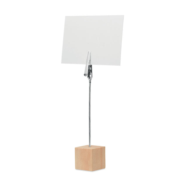 Clip mémos en bois de pin