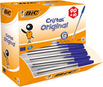 Pack 100 stylos Cristal BIC