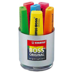 Pot 6 surligneurs STABILO BOSS ORIGINAL