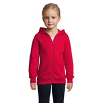STONE KIDS VEST ZIP CAPUCHE