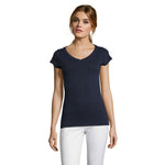 MOON T-SHIRT FEMME COL V